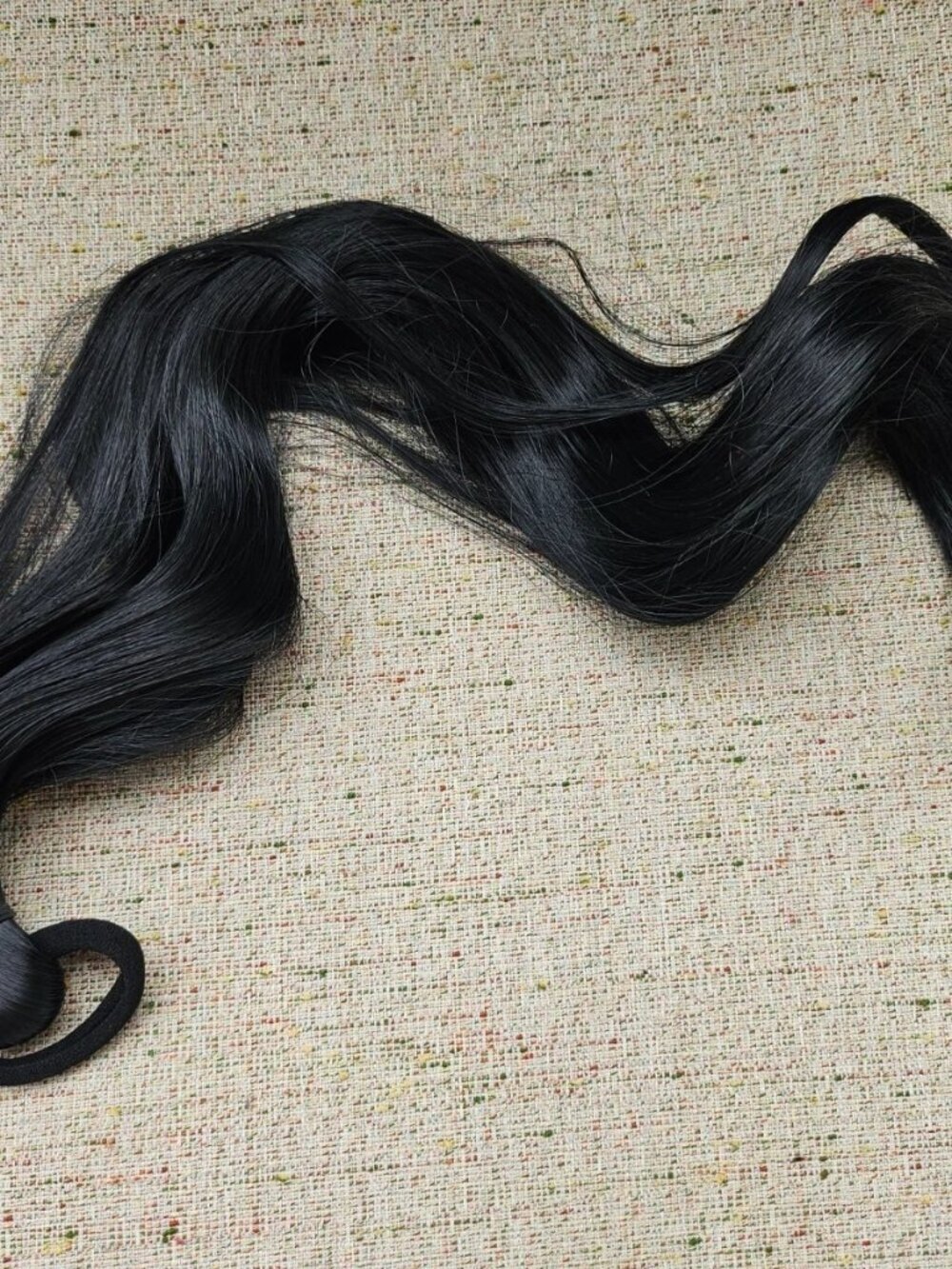 Wavy Ponytail Hair Extension Synthetic Soft Wavy Ponytail with Elastic Unbranded - Picture 3 of 11